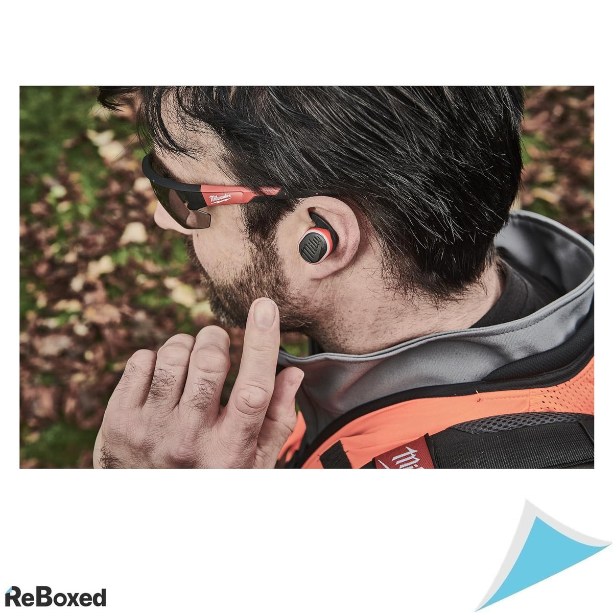 Casti Milwaukee L4RLEPB-301 cu Bluetooth, reincarcabile USB, protectie auditiva profesionala