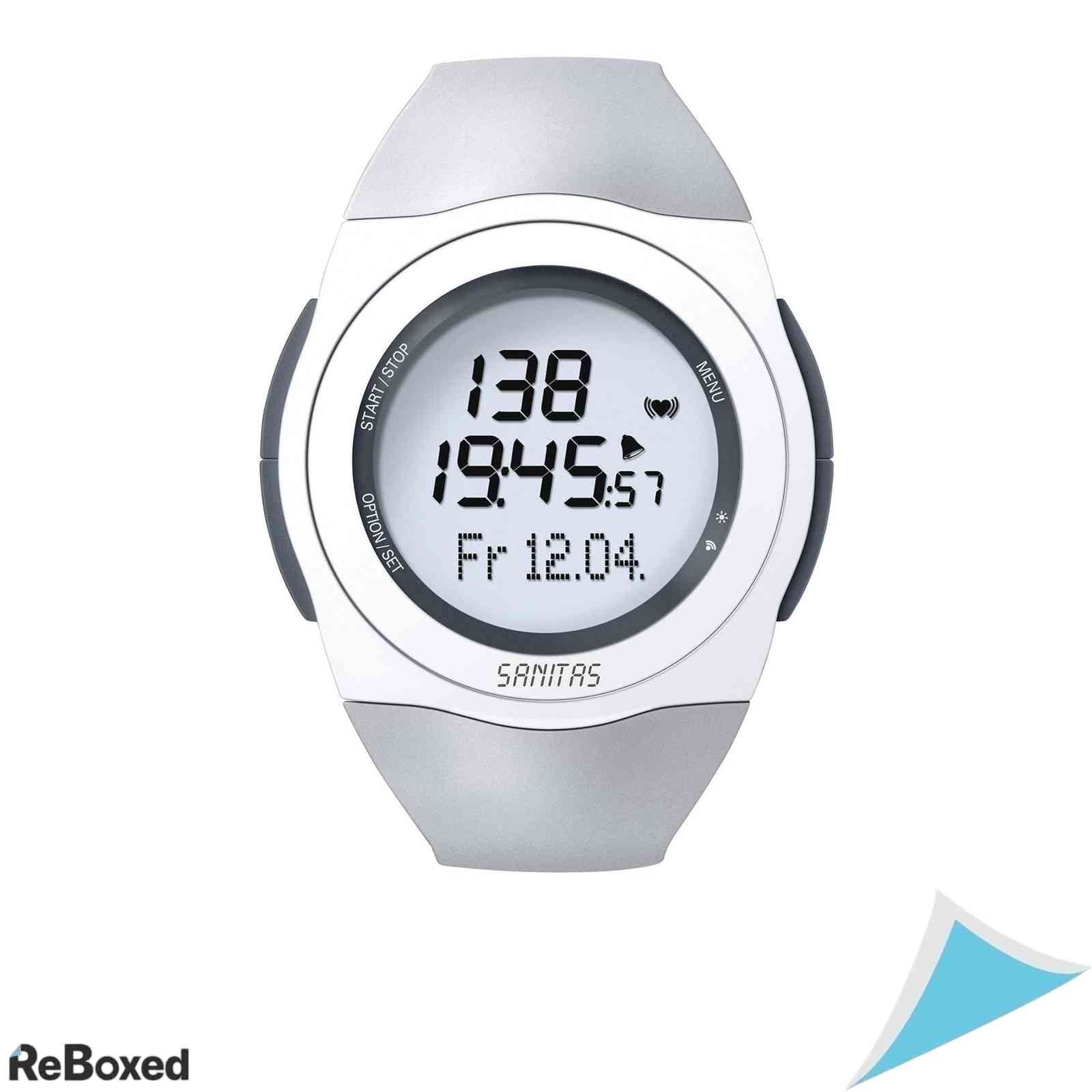 Ceas sport cu pulsometru Sanitas SPM 25, masurare ECG, rezistent la apa 30 m