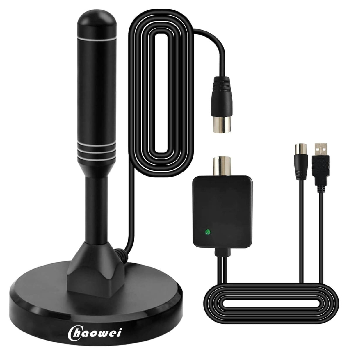 Chaowei Antenta TV Amplificata pentru Interior Exterior