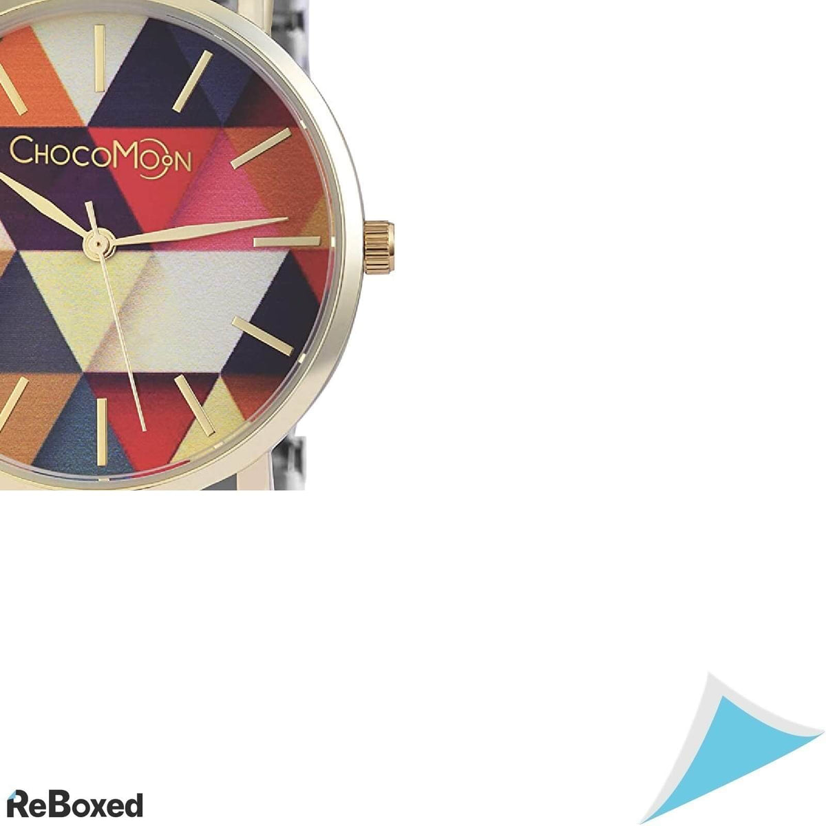 ChocoMoon CC-2017-01 Ceas Dama Vintage Rotund Forme Geometrice