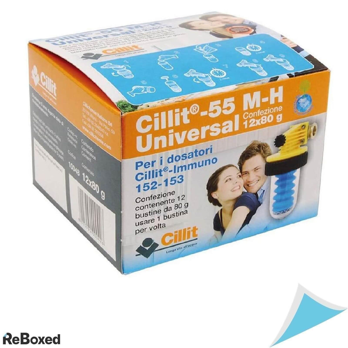 Cillit 55 M-H Rezerve filtru anticalcar apa potabila 12 x 80g