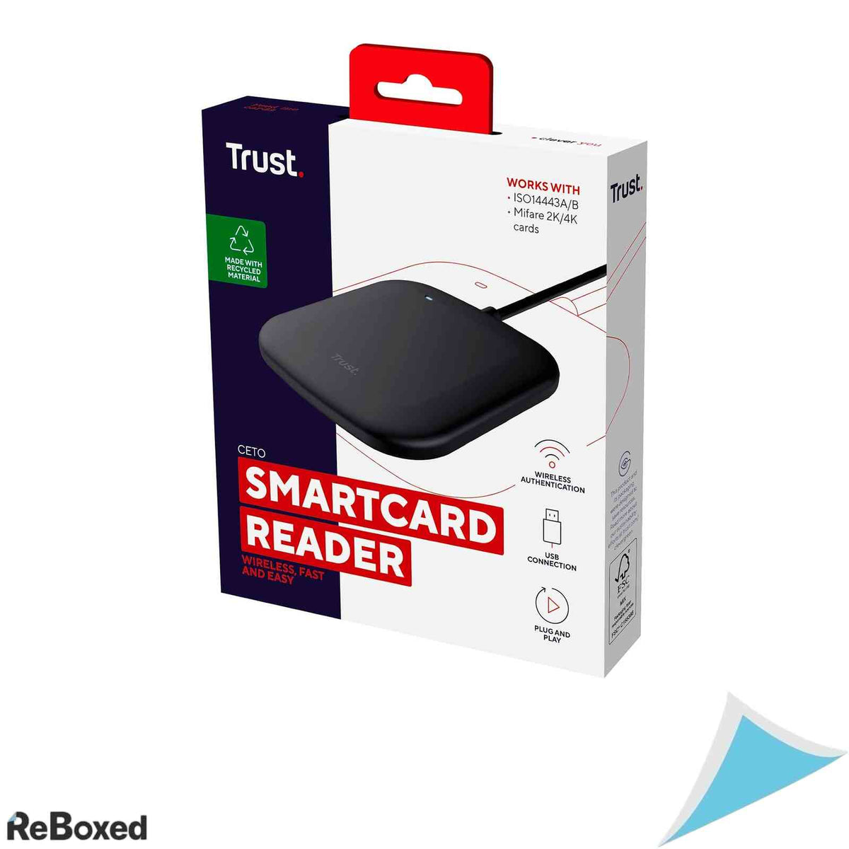 Cititor Carduri Smart Contactless Trust Ceto, USB