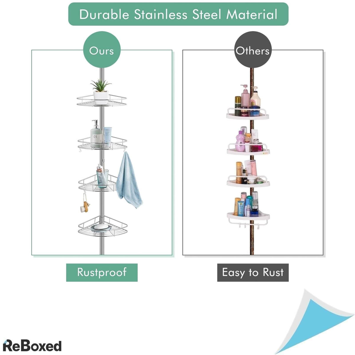 Cocoarm Raft Telescopic pentru Baie 190-310cm