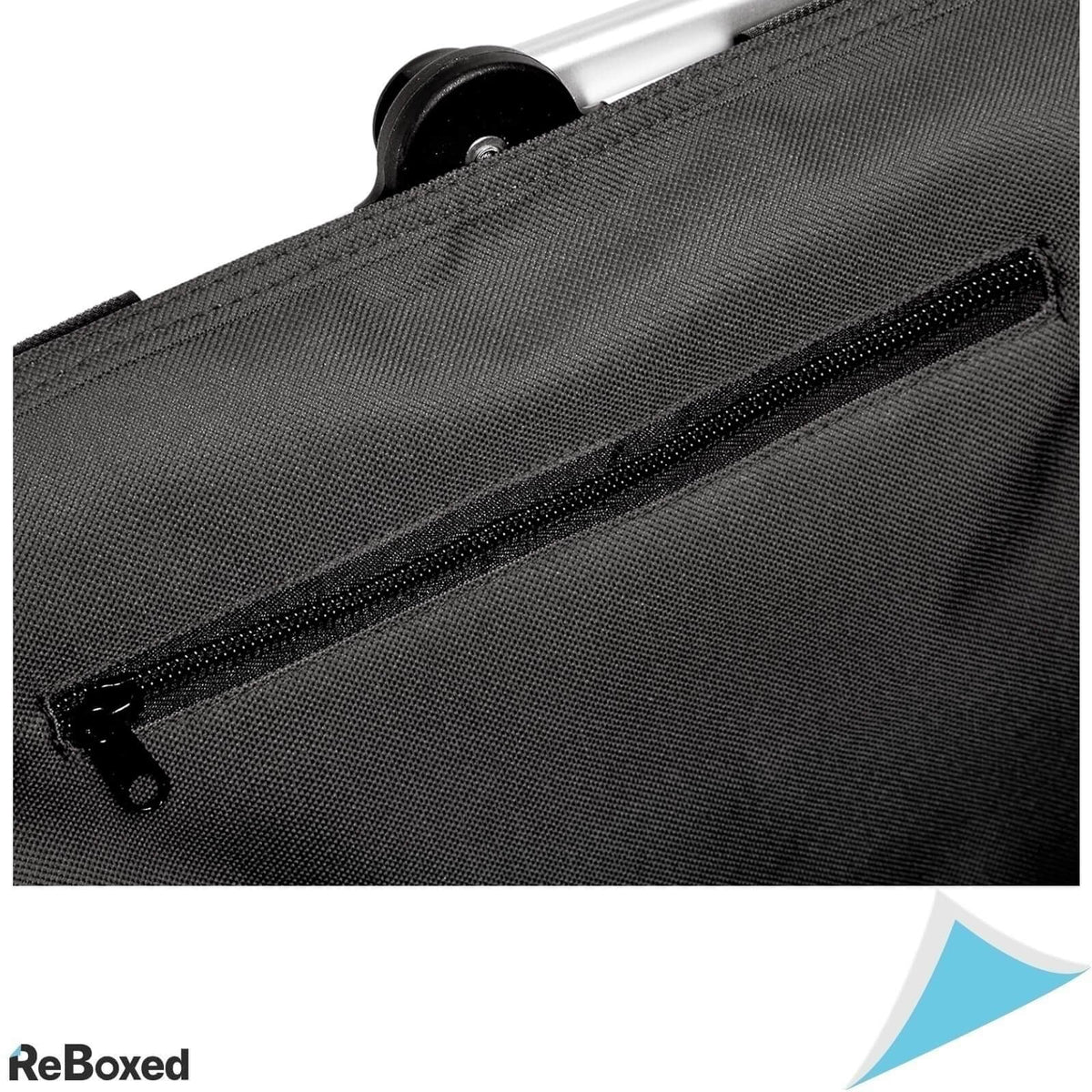 Cos Personal de Cumparaturi Pliabil Panza Aluminiu Negru