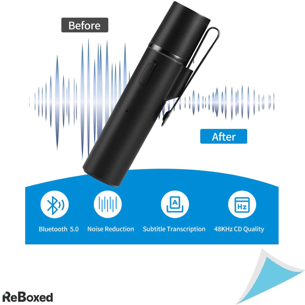 Colorlizard Microfon Lavalier Wireless Bluetooth 48KHz