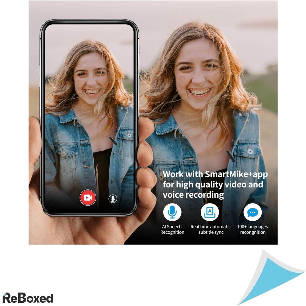 Colorlizard Microfon Lavalier Wireless Bluetooth 48KHz