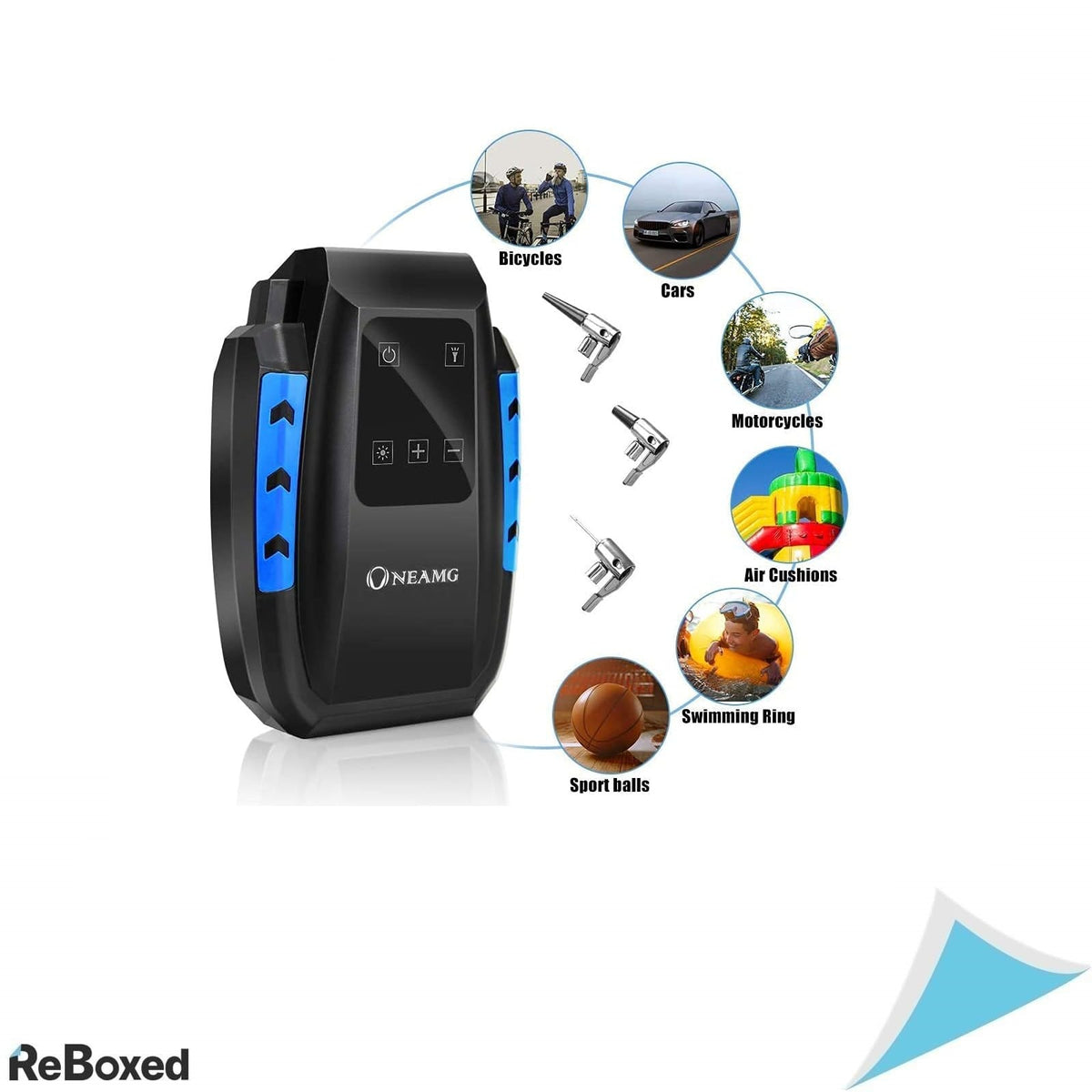 Compresor Auto Electric OneAmg 12V cu Ecran Tactil