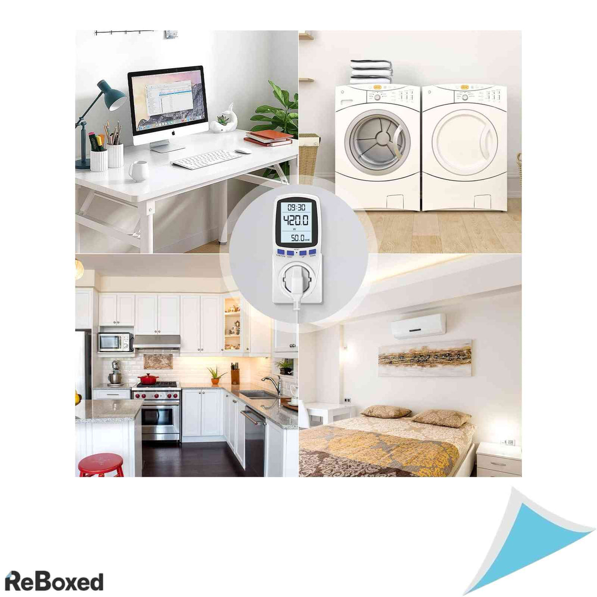 Contor de Energie Gafild, Priza cu Monitorizare Consum, Protectie la Suprasarcina, 16A / 3680W