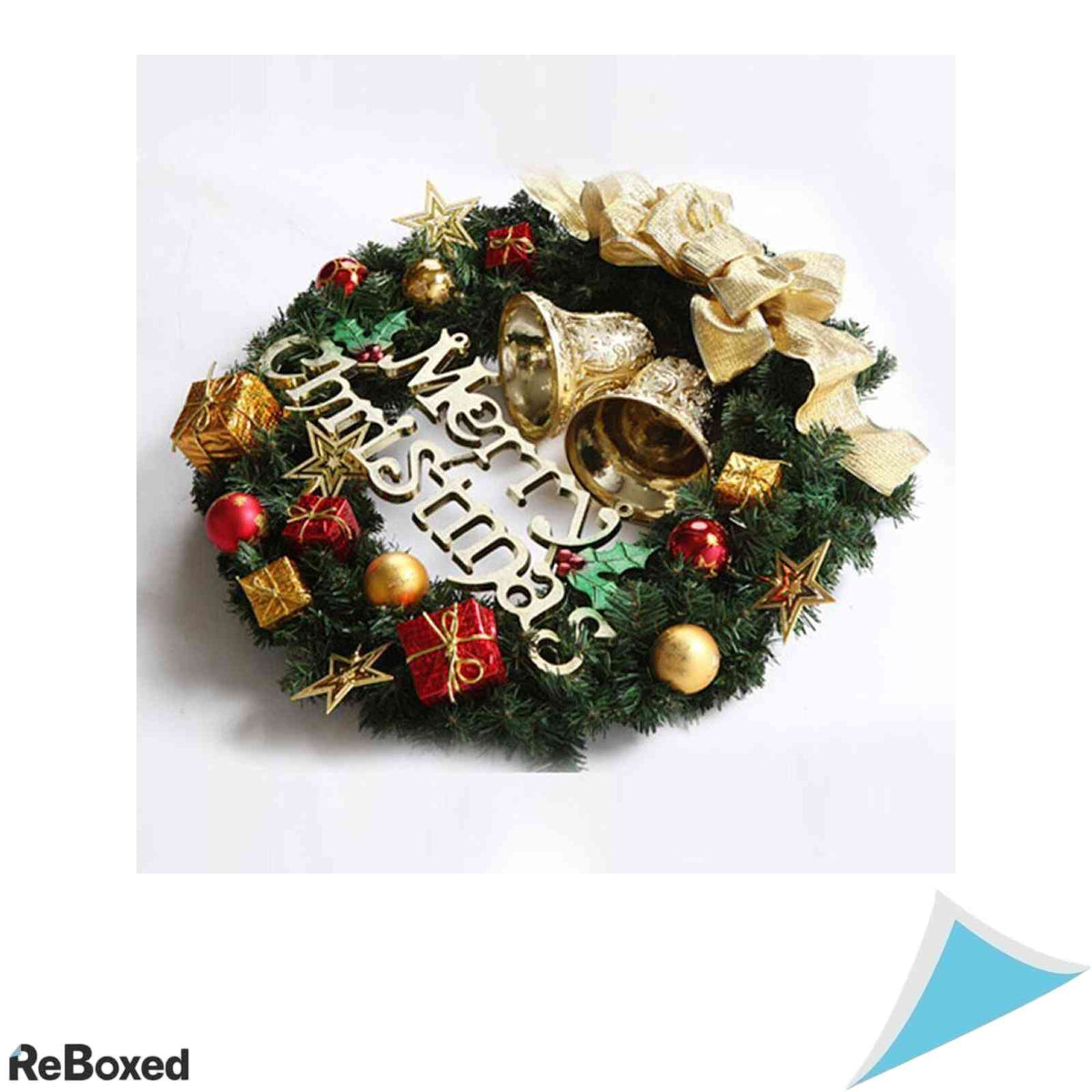 Coroana de Craciun Decorativa THEE Usa si Perete Diametru 40 cm Utilizare Interior si Exterior Material PVC
