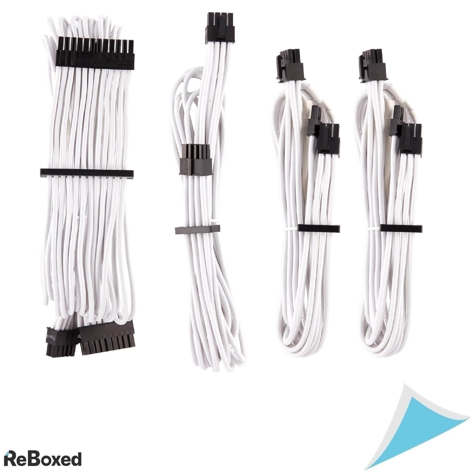 Corsair Kit Cabluri Componente Premium Individually Sleeved PSU White