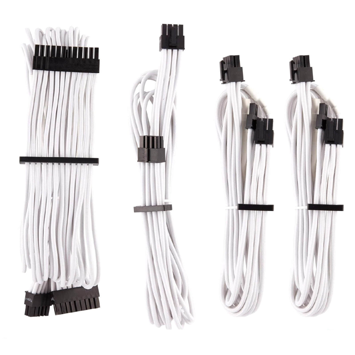 Corsair Kit Cabluri Componente Premium Individually Sleeved PSU White