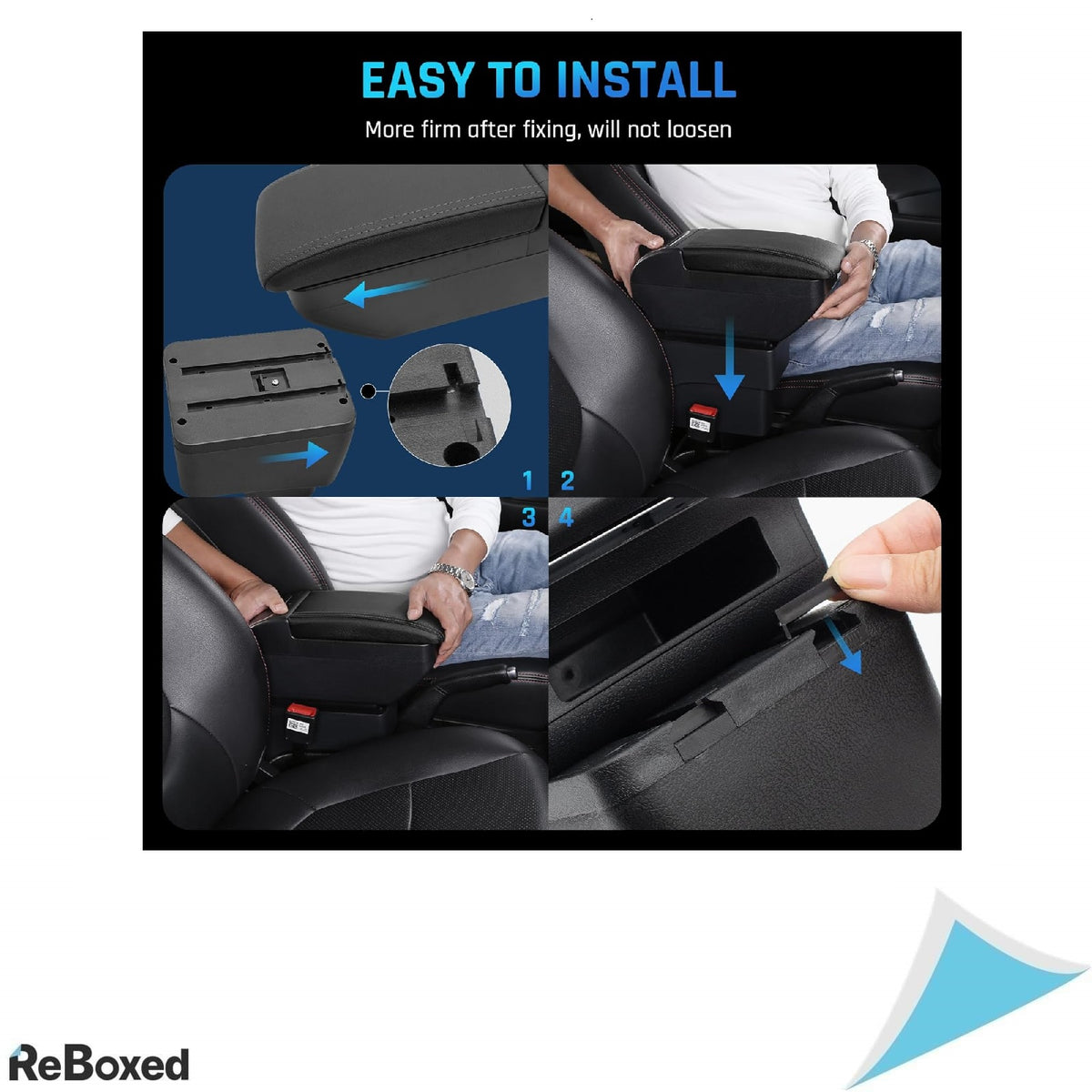 Cotiera dubla strat cu 4 porturi USB pentru Kia Picanto 2006–2019