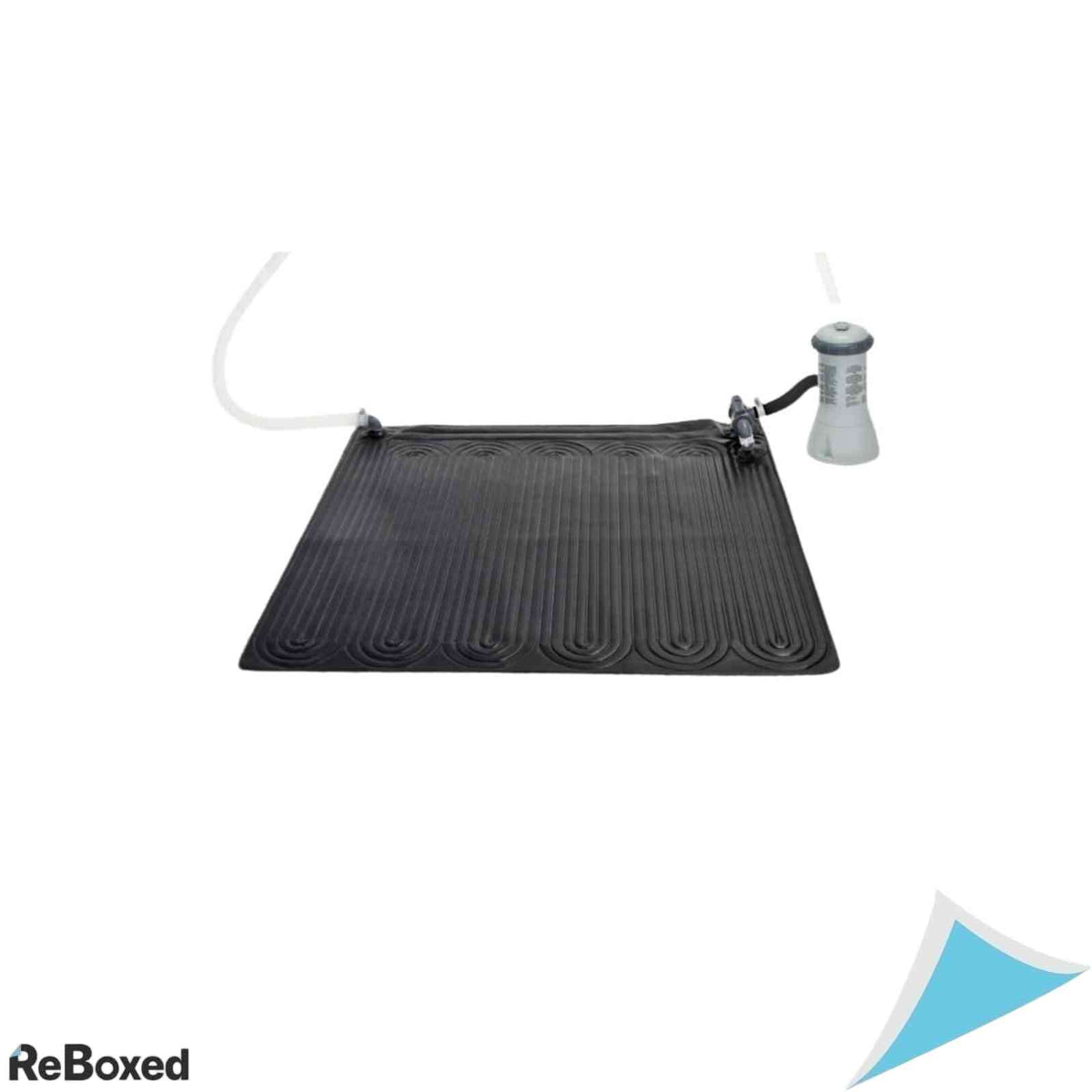Covor Solar Intex 28685 Incalzire Piscina Supraterana Compatibil Furtun 32mm si 38mm Supapa Bypass Material PVC Rezistent UV Negru
