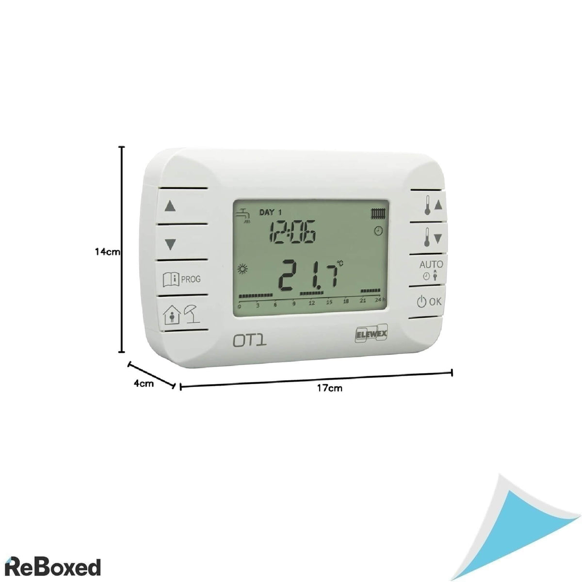 Cronotermostat Inteligent VEMER OT1 OpenTherm, Programare Saptamanala, LCD, Clasa V, pentru Centrale Termice