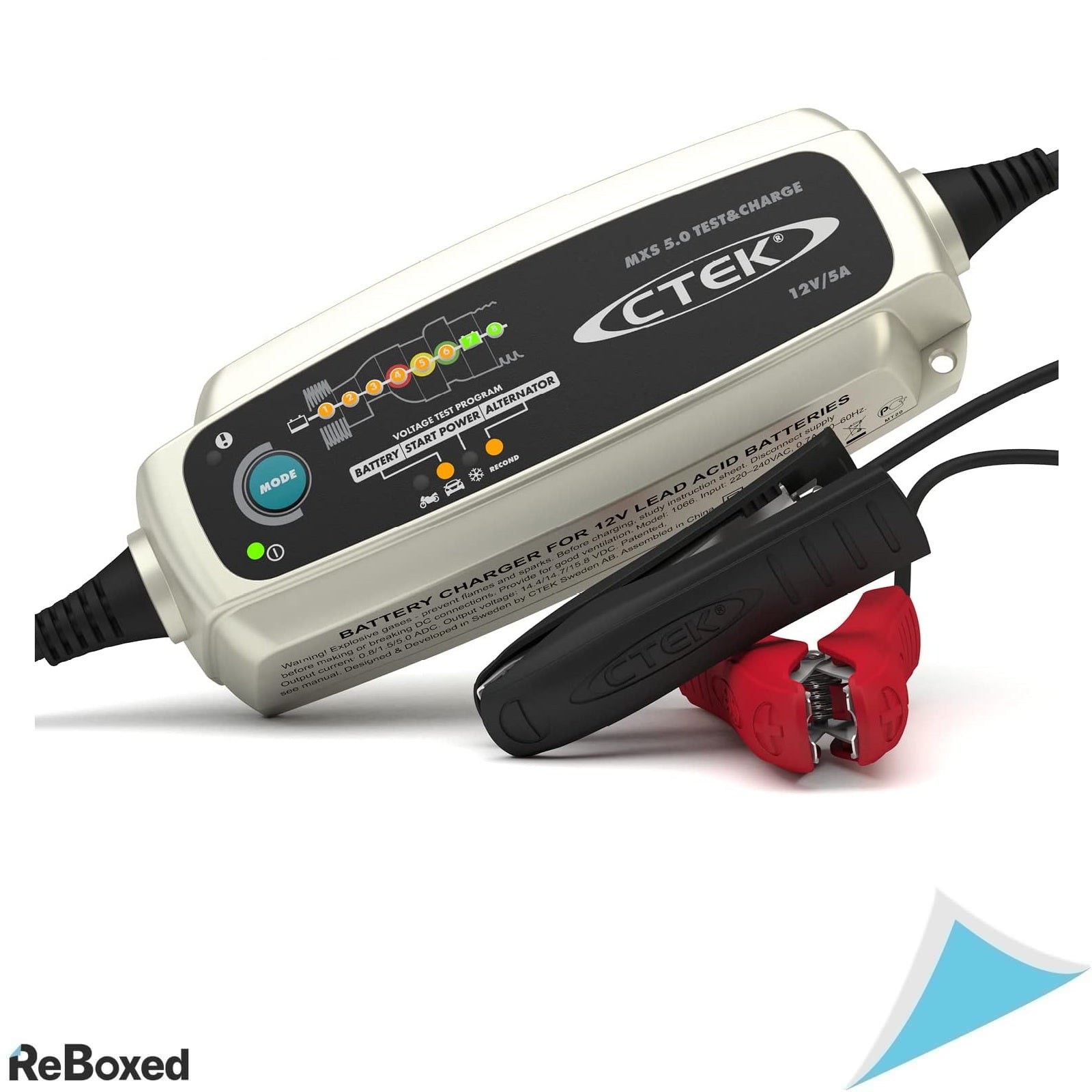 CTEK MXS 5.0 Incarcator si Tester de Baterii 12V, 5A