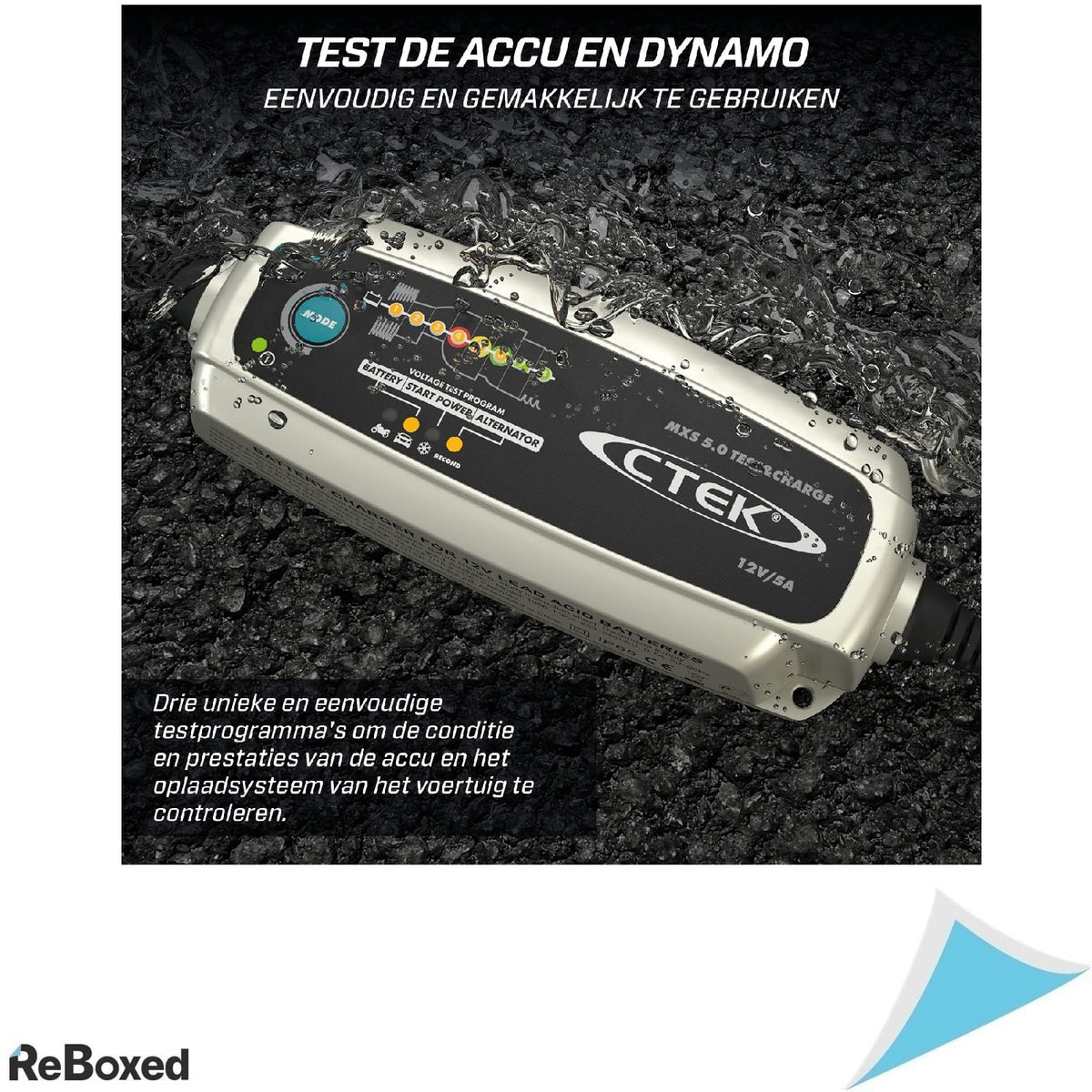CTEK MXS 5.0 Incarcator si Tester de Baterii 12V, 5A