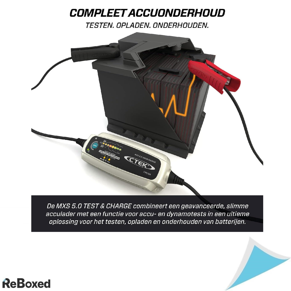 CTEK MXS 5.0 Incarcator si Tester de Baterii 12V, 5A