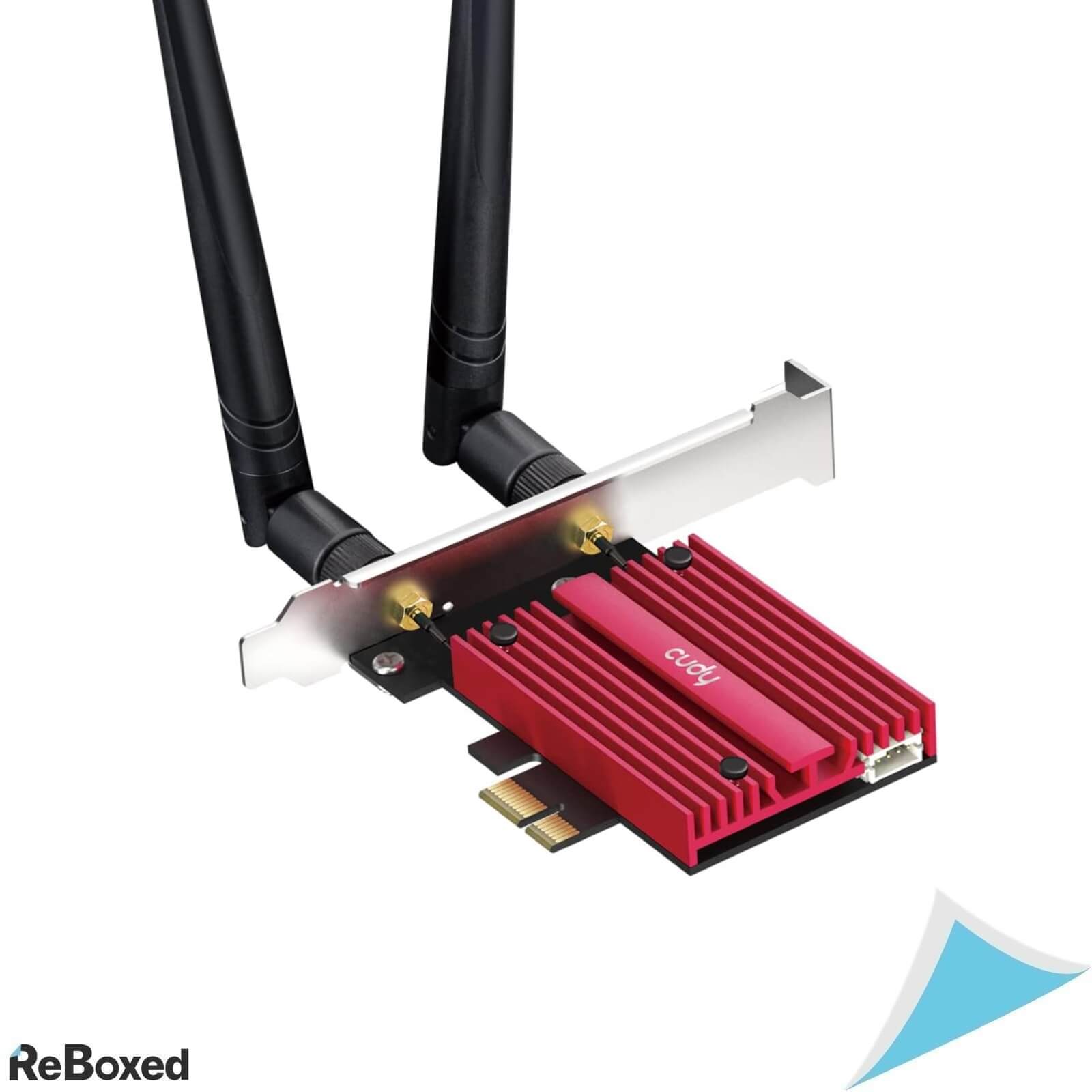 Cudy AX5400 Placa PCI-e Wireless 6E 2 Antene Bluetooth 5.2