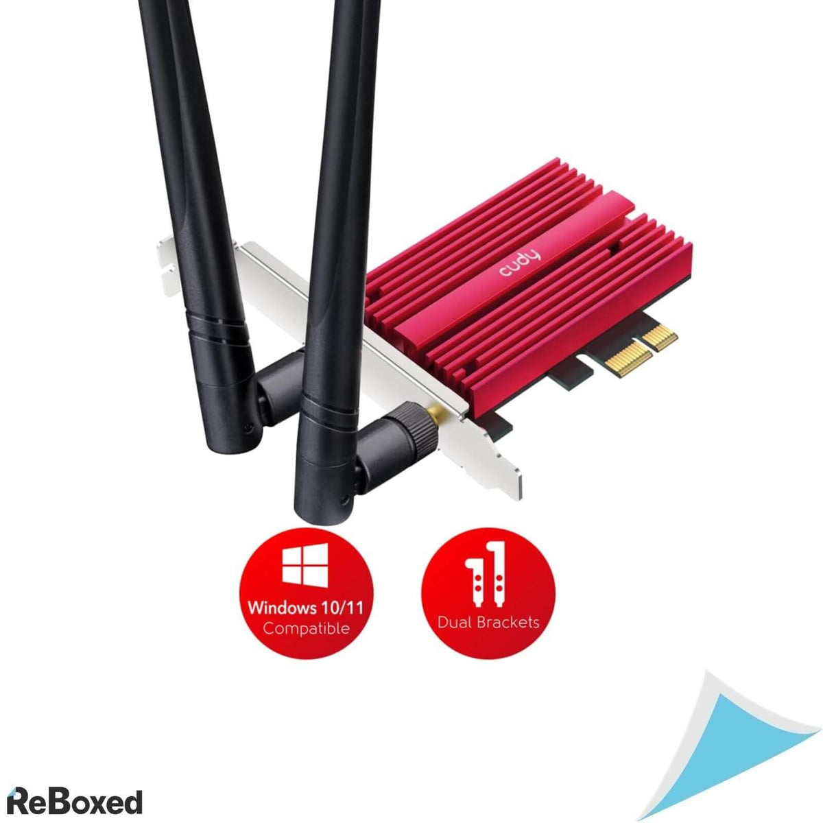 Cudy AX5400 Placa PCI-e Wireless 6E 2 Antene Bluetooth 5.2