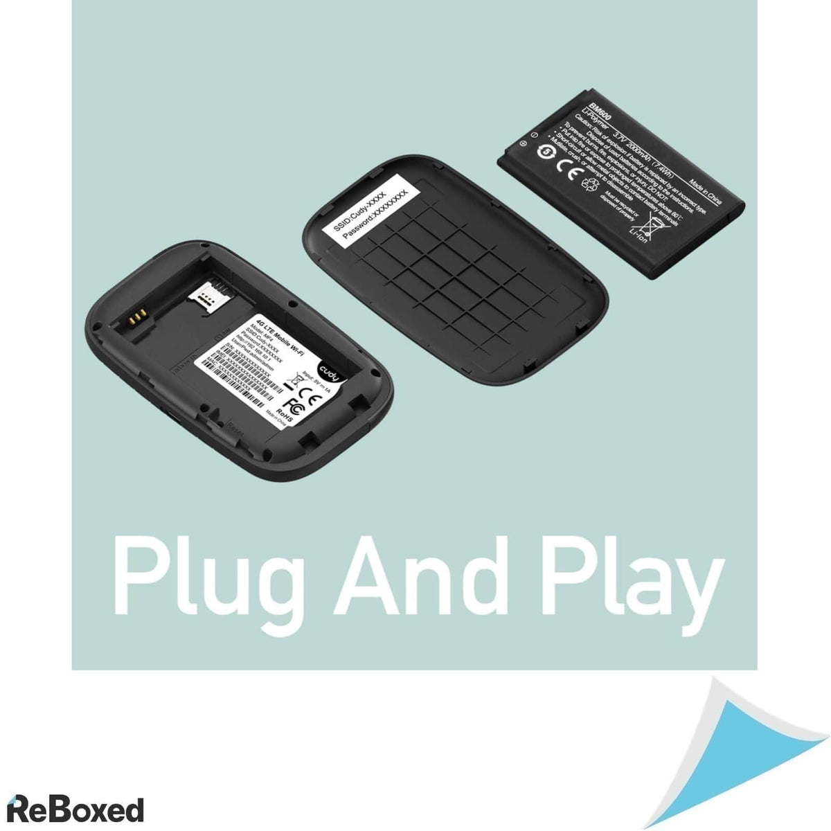 Cudy MF4 3G/4G Router Mobil LTE WiFi 2000mAh 150Mbps