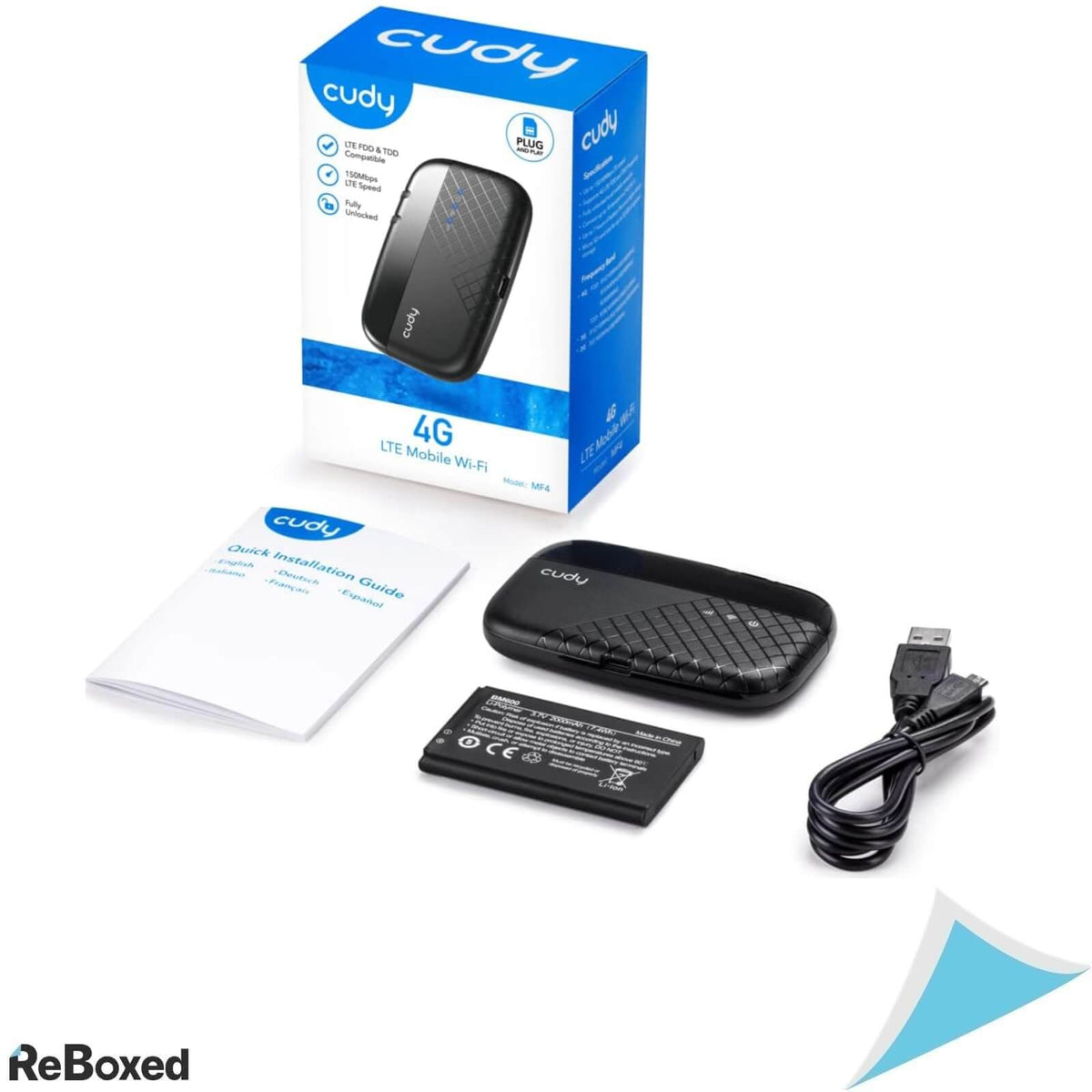 Cudy MF4 3G/4G Router Mobil LTE WiFi 2000mAh 150Mbps