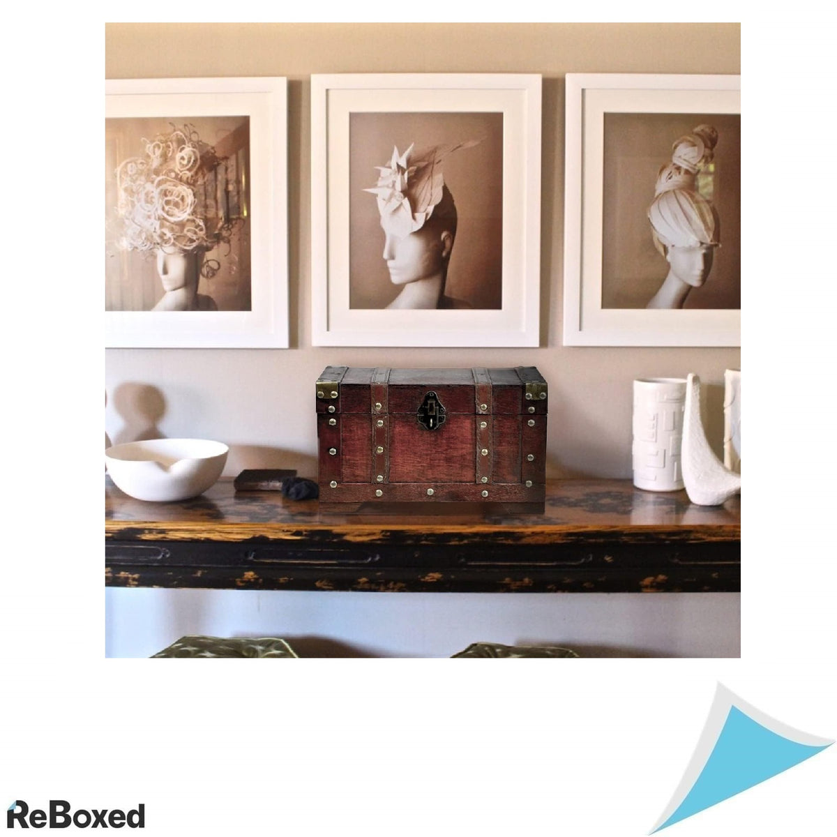 BRYNNBERG Cufar Comoara Pirat din Lemn – Model Miami