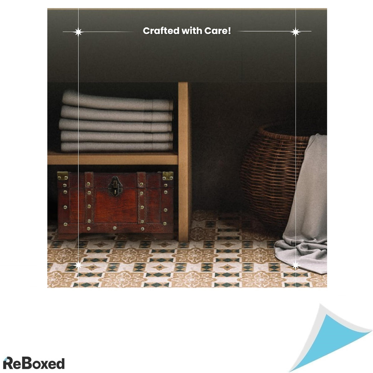 BRYNNBERG Cufar Comoara Pirat din Lemn – Model Miami