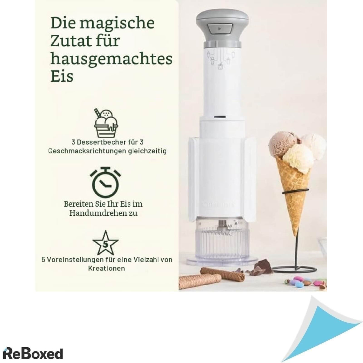 Cuisinart Freezewand Aparat de Preparat Inghetata