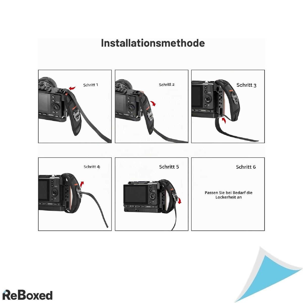 Curea de Mana SMALLRIG PAC2456B pentru Camera Foto
