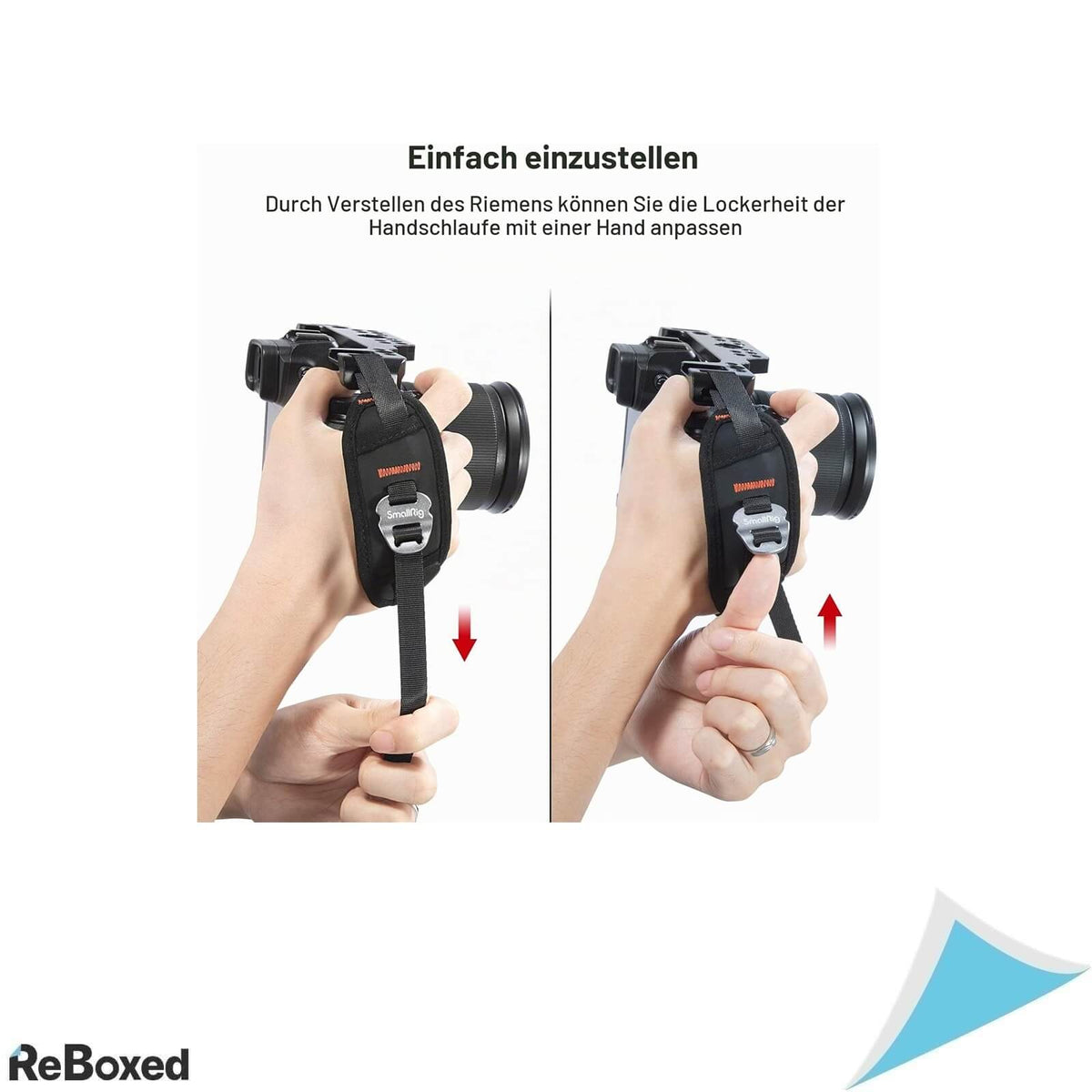 Curea de Mana SMALLRIG PAC2456B pentru Camera Foto