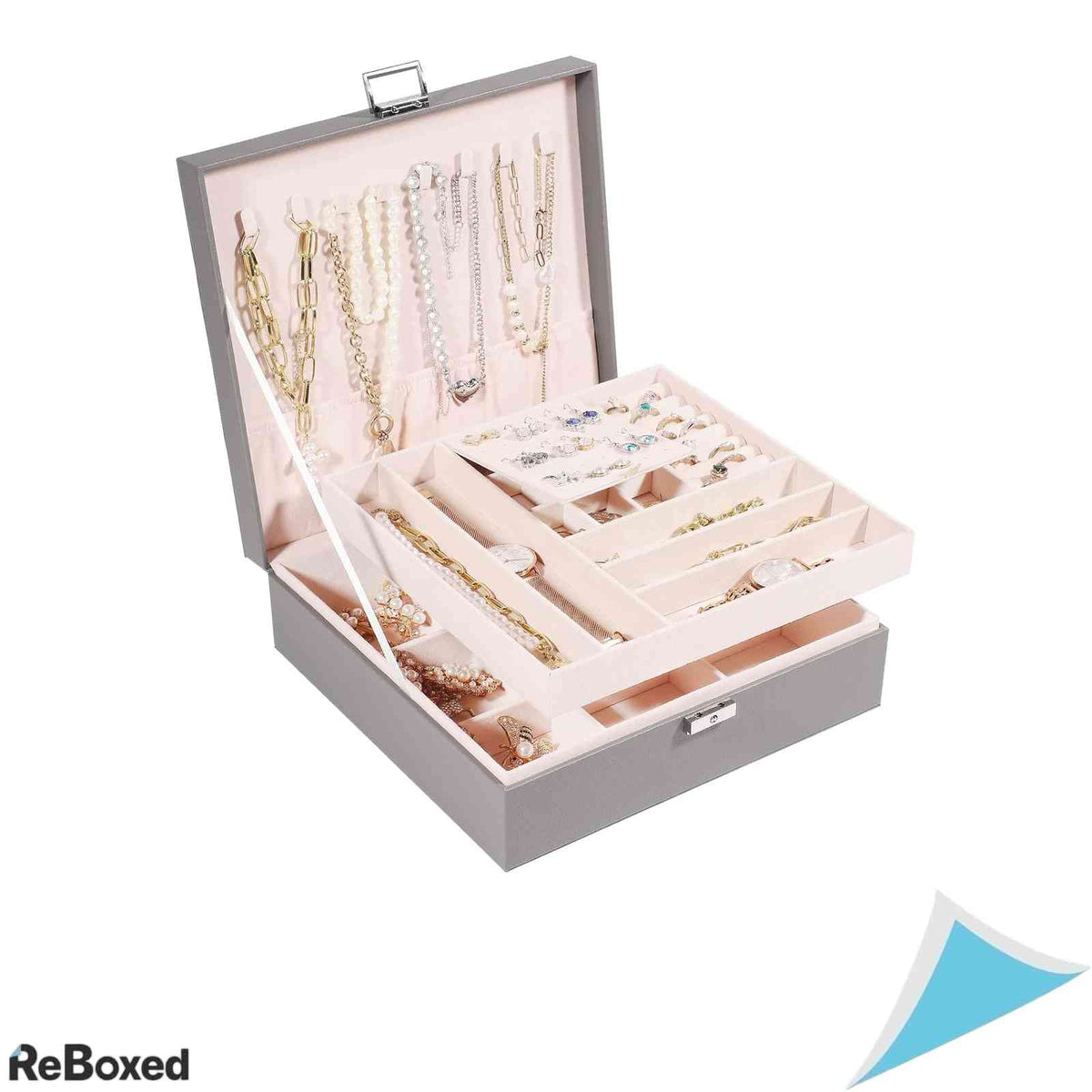 Cutie Bijuterii Organizator Allinside, 2 Niveluri