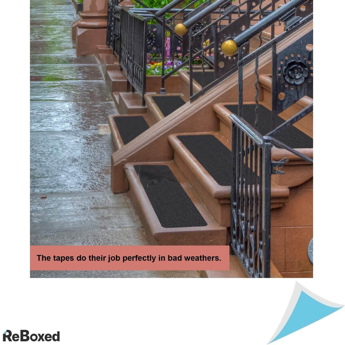 DanceWhale Set 10 Benzi Antiderapante 15x60 cm