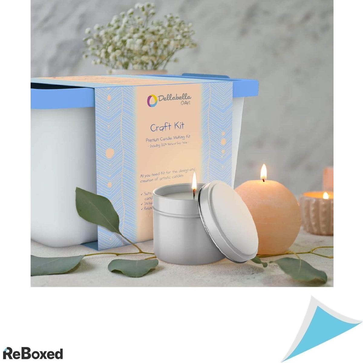 Dellabella Kit de fabricare a lumanarilor