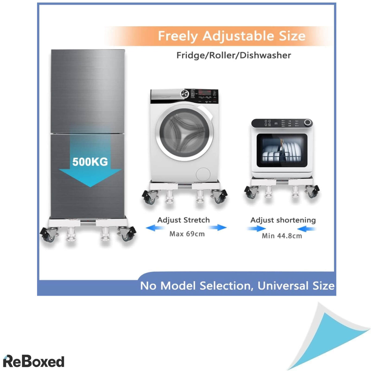 Dewel Suport Baza cu Roti Ajustabil pentru Masini de Spalat