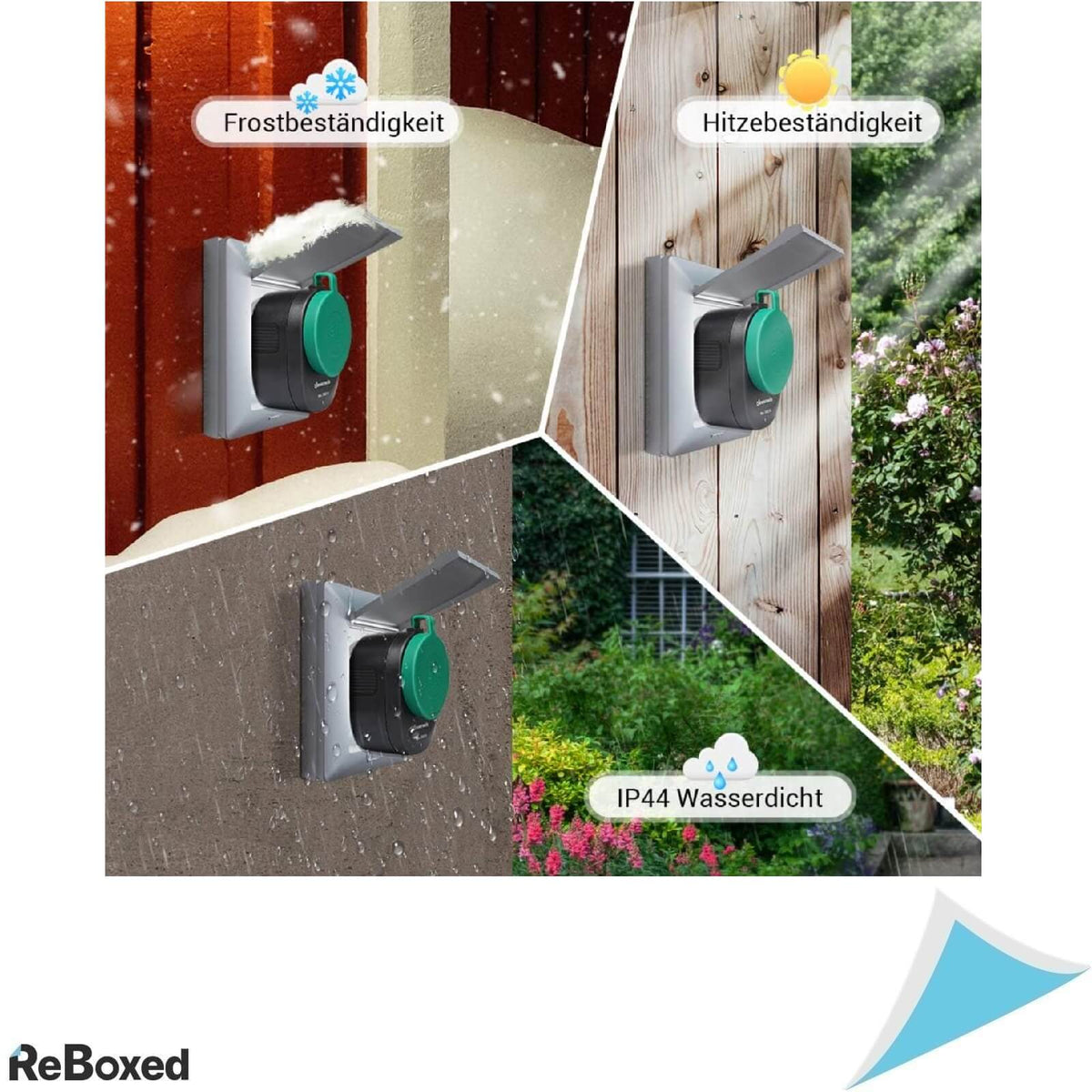 Dewenwils Set 3 Prize Exterior cu Telecomanda 3680W