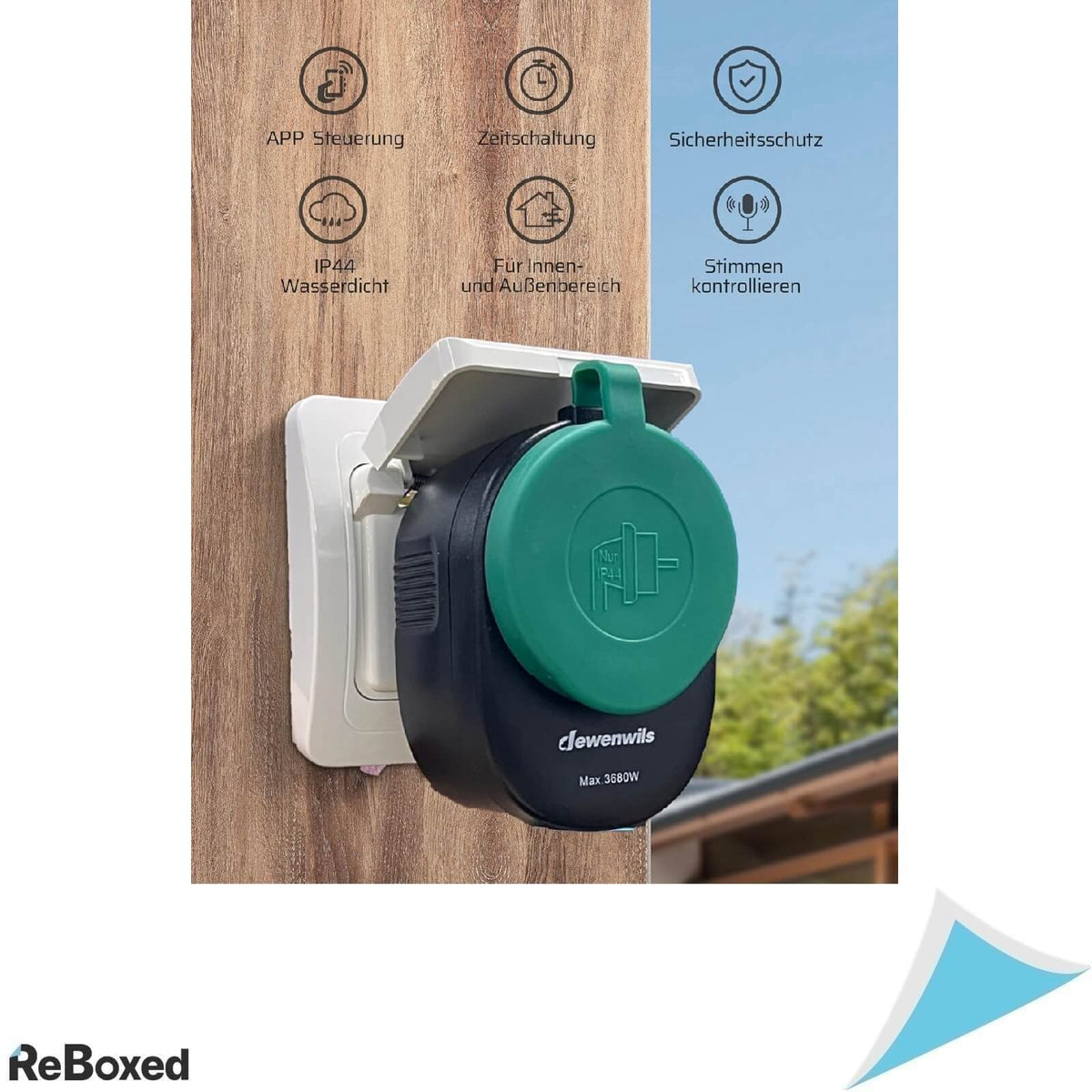 Dewenwils Priza Inteligenta pentru Exterior 3680W IP44