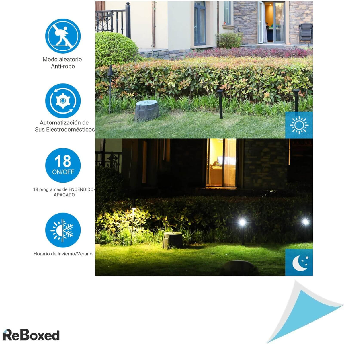 Dewenwils Priza pentru Temporizator de Exterior 16A 3680W 2 Buc