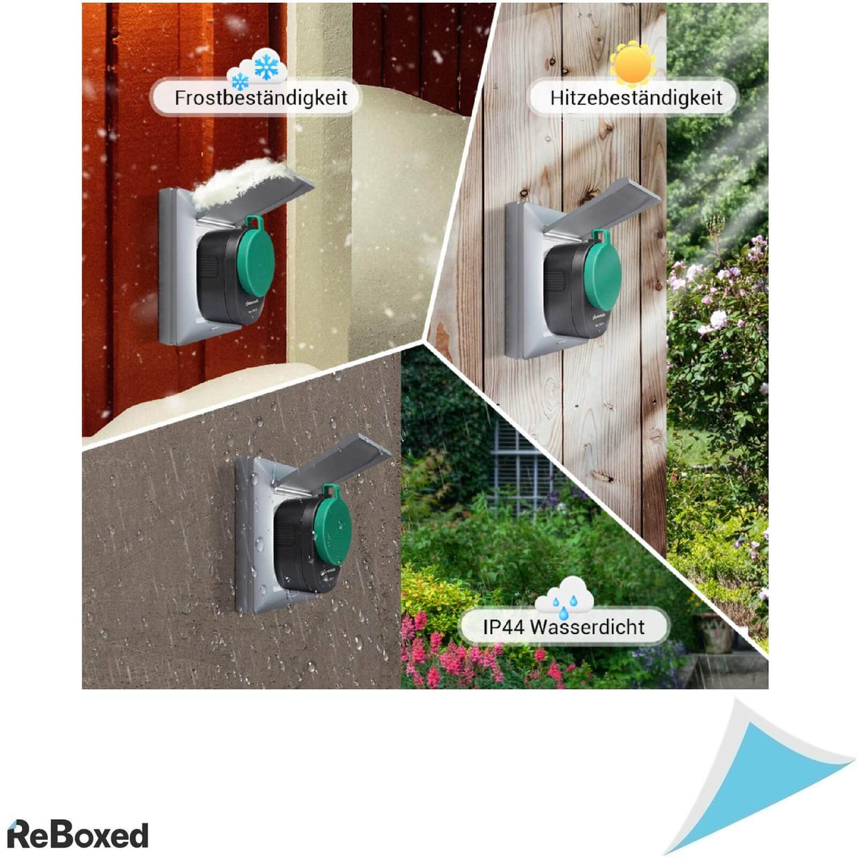 Dewenwils Set 4 Prize Exterior cu Telecomanda 3680W