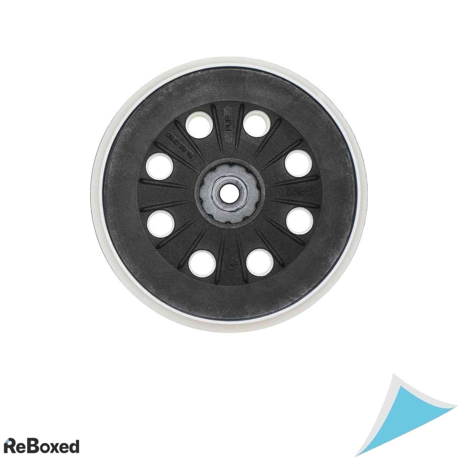 Disc de Slefuit Bosch 2608601607, Diametru 125 mm, Dureitate Medie, 8 Gauri, Prindere Sici-Arici (Velcro), pentru Slefuitor Excentric