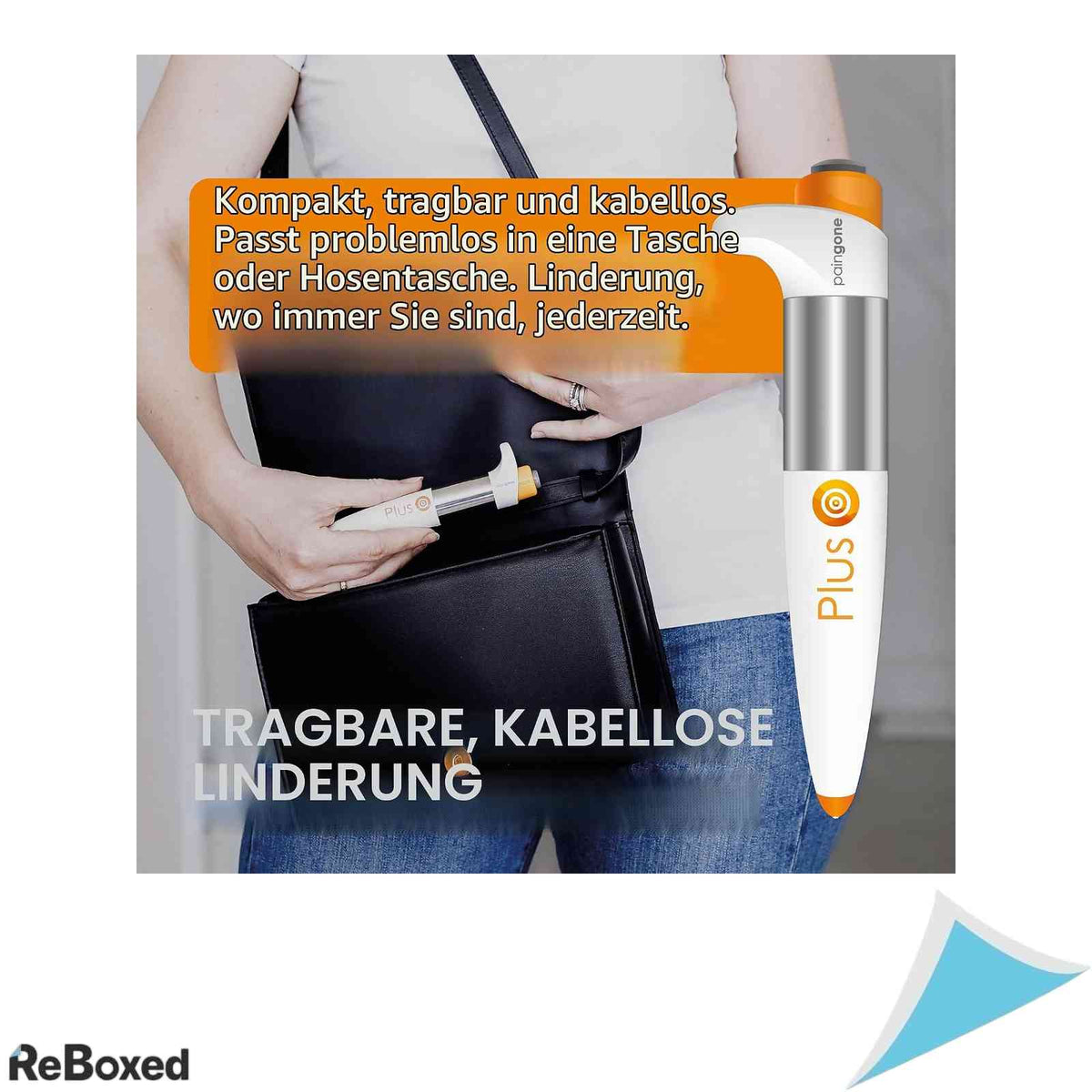 Dispozitiv Electrostimulare TENS Paingone Plus Pen pentru Ameliorarea Durilor Articulare si Musculare Fara Medicamente