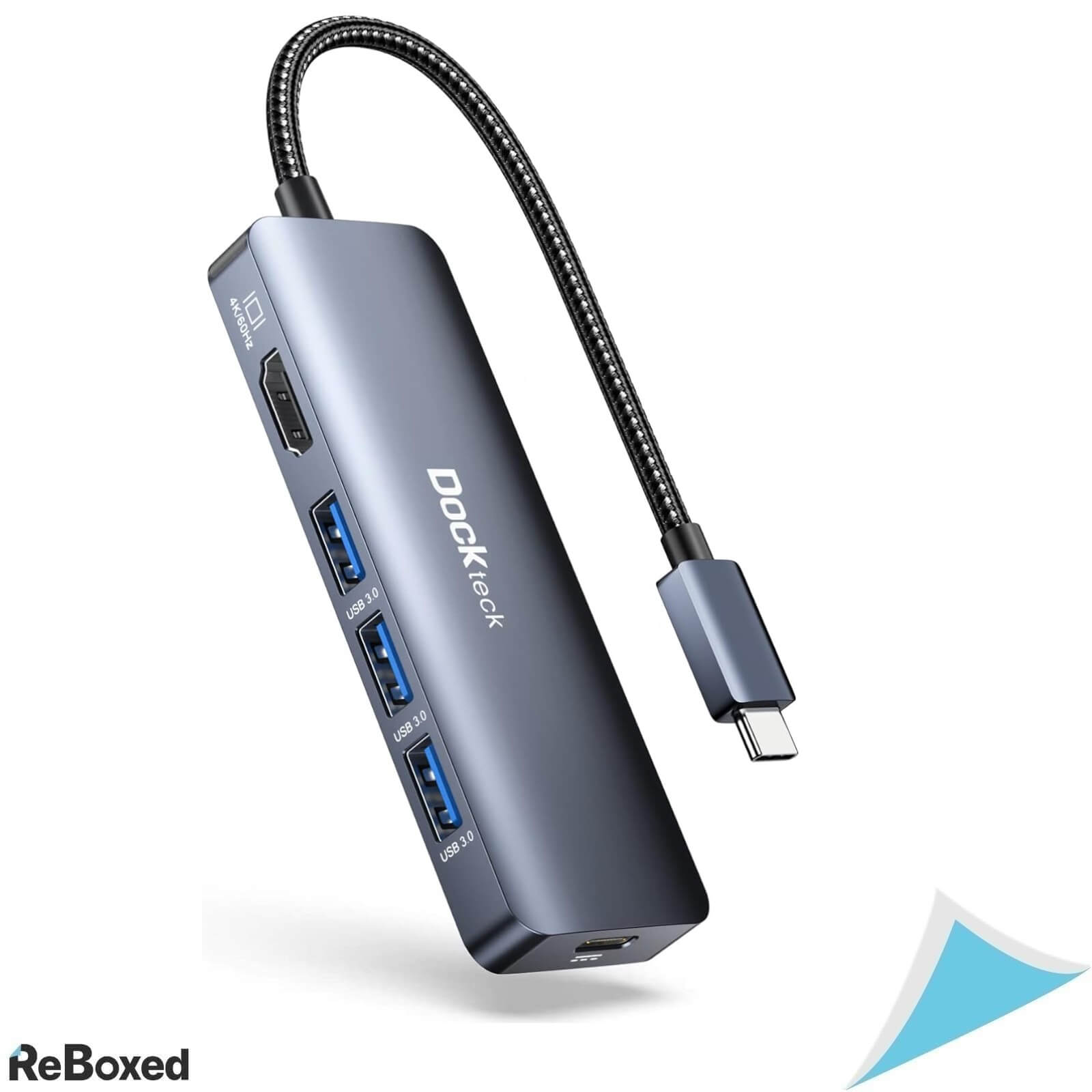 Docktech Hub 5 in 1 USB-C HDMI 4K 60Hz 100W