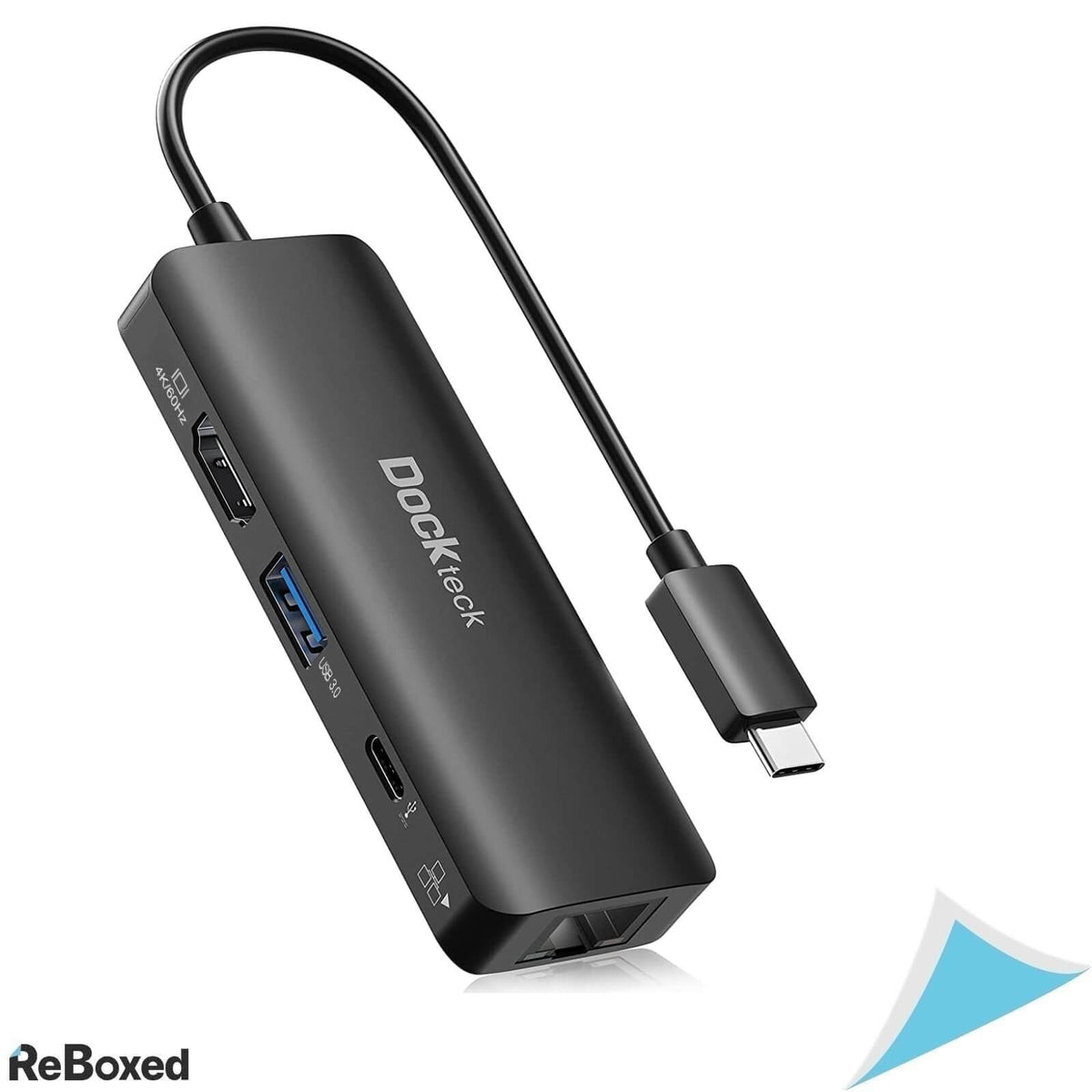 DockTeck 4-in-1 100W USB-C PD Ethernet HDMI 4K MacBook