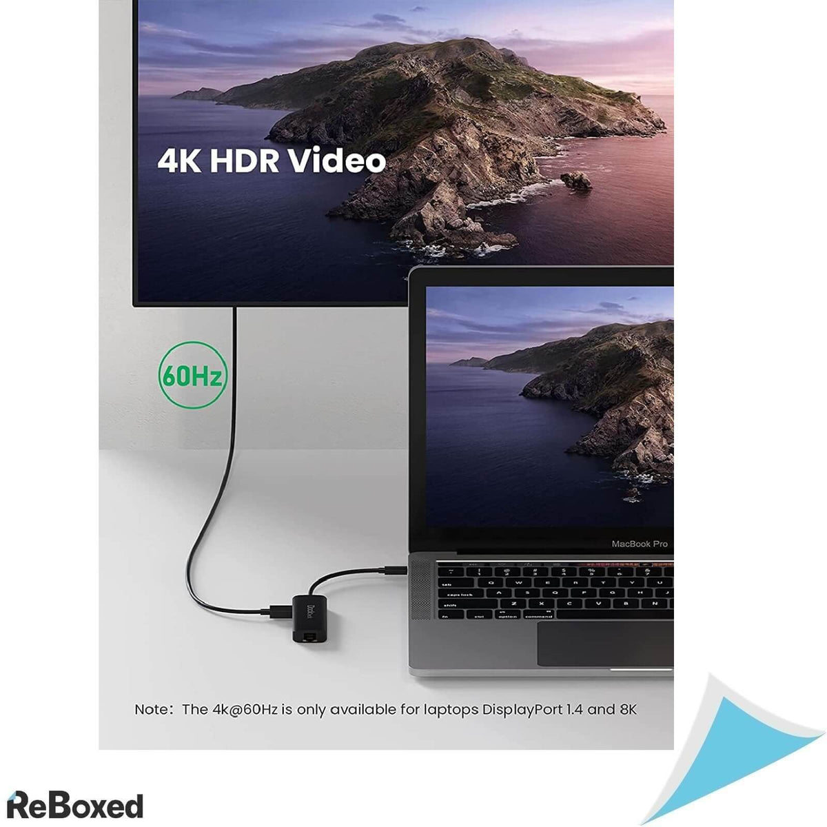 DockTeck 4-in-1 100W USB-C PD Ethernet HDMI 4K MacBook