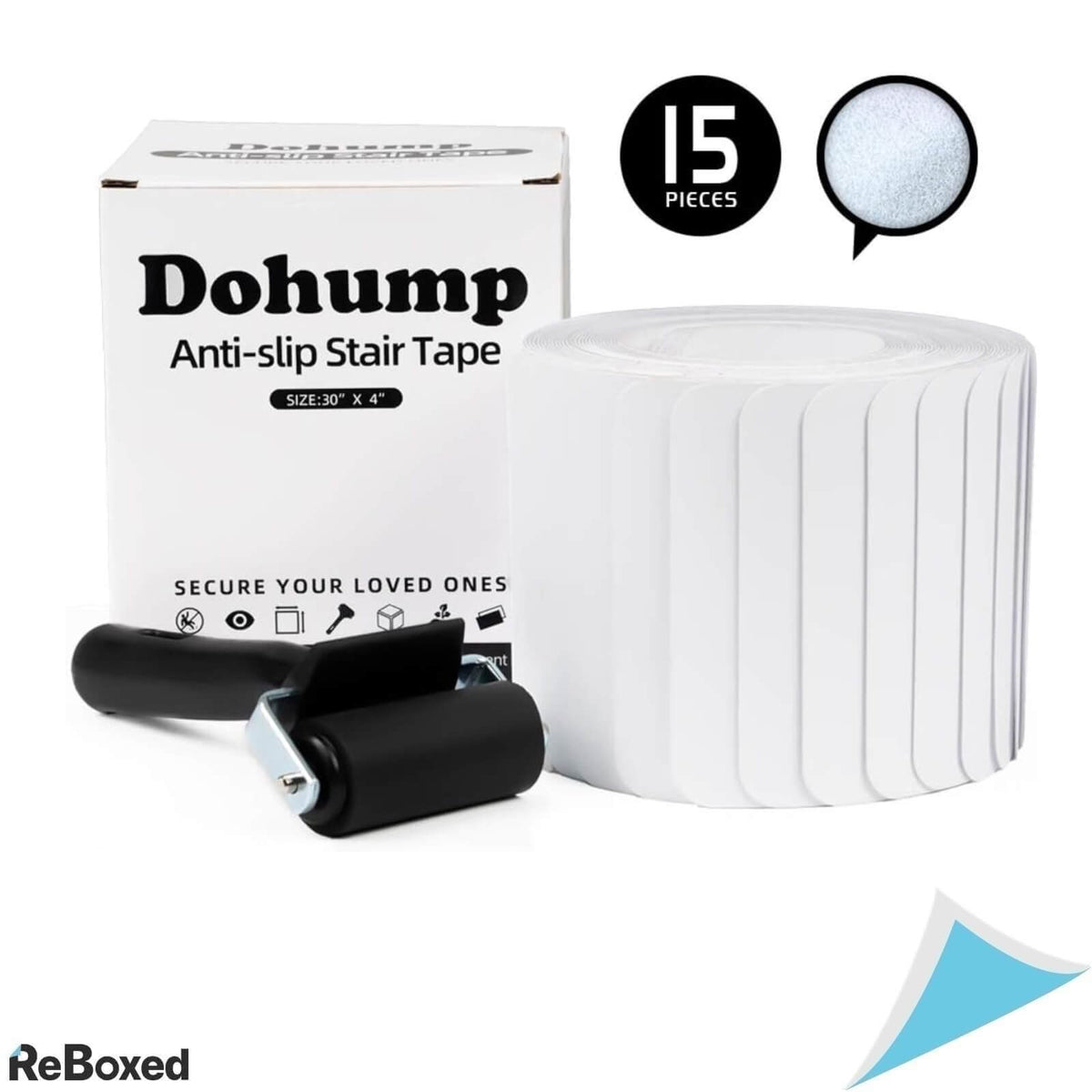 Dohump Banda Anti-Alunecare Transparenta 76.2 x 10 cm 15 Bucati