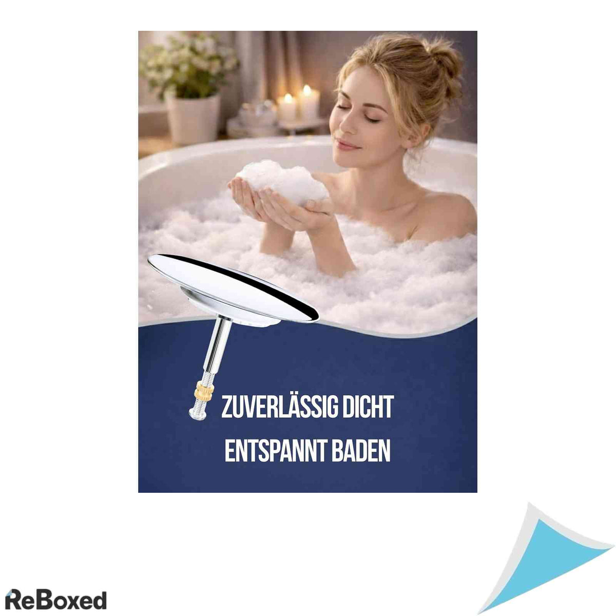 Dop de Baie Universal Edeler, Diametru 72 mm, Inaltime Reglabila