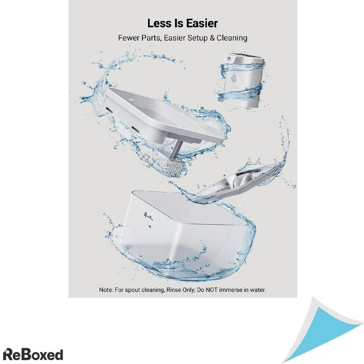 DownyPaws Fantana de Apa Wireless 2.5L pentru Pisici