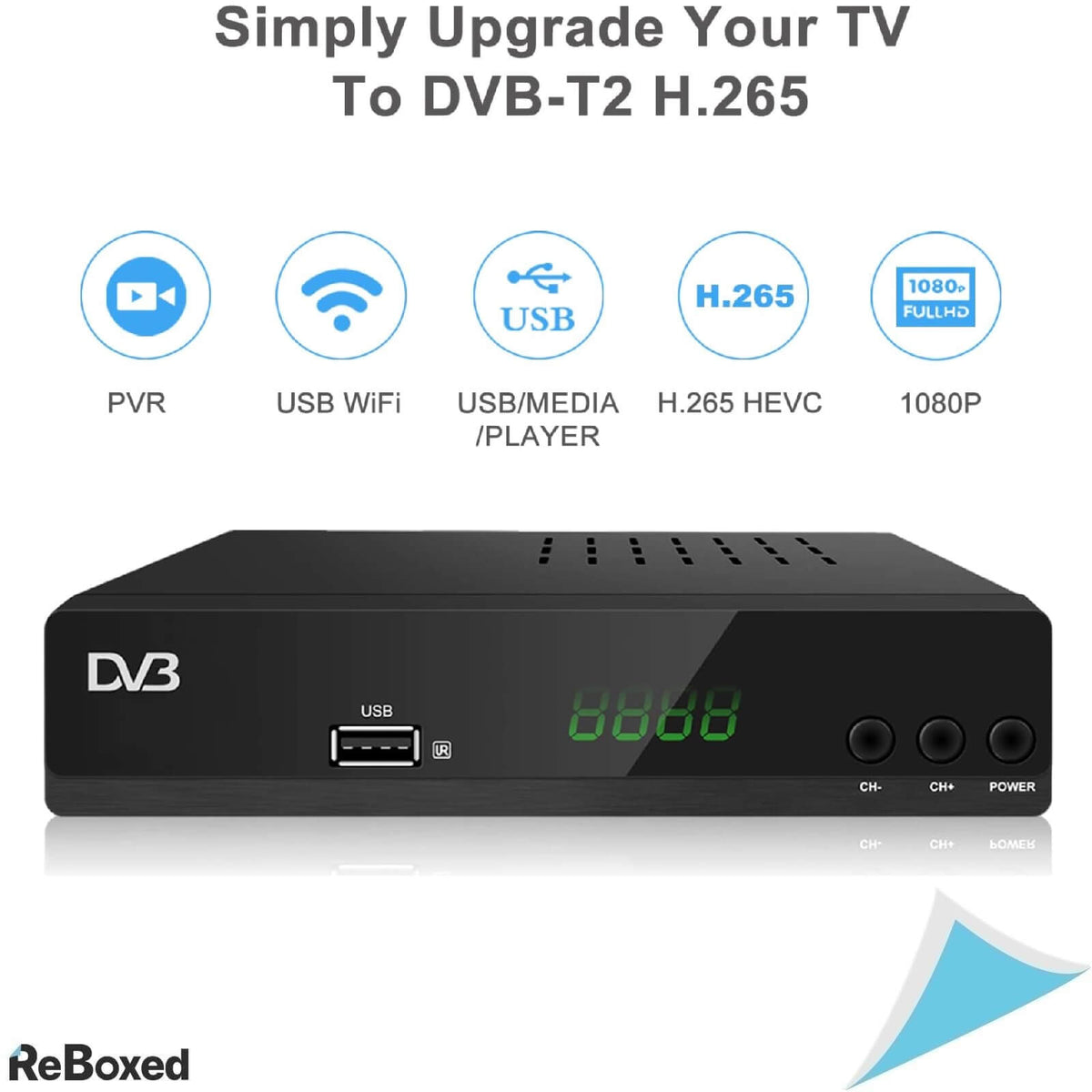 DVB-T2 H265 Receptor Digital Full HD 1080P