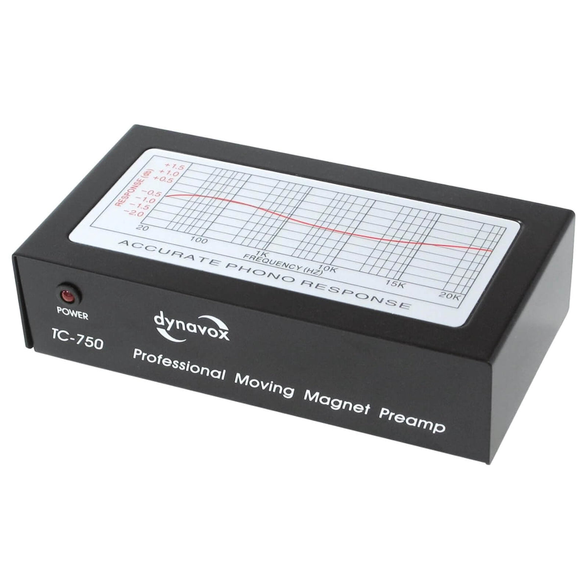 Dynavox TC-750 Preamplificator Phono MM 85dB Negru