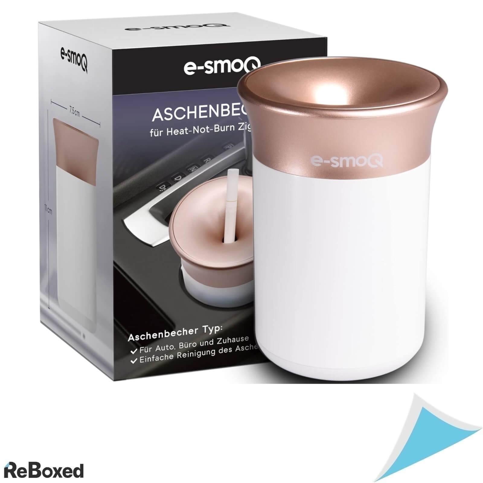 e-smoQ Scrumiera cu Capac pentru Tigari Electronice IQOS