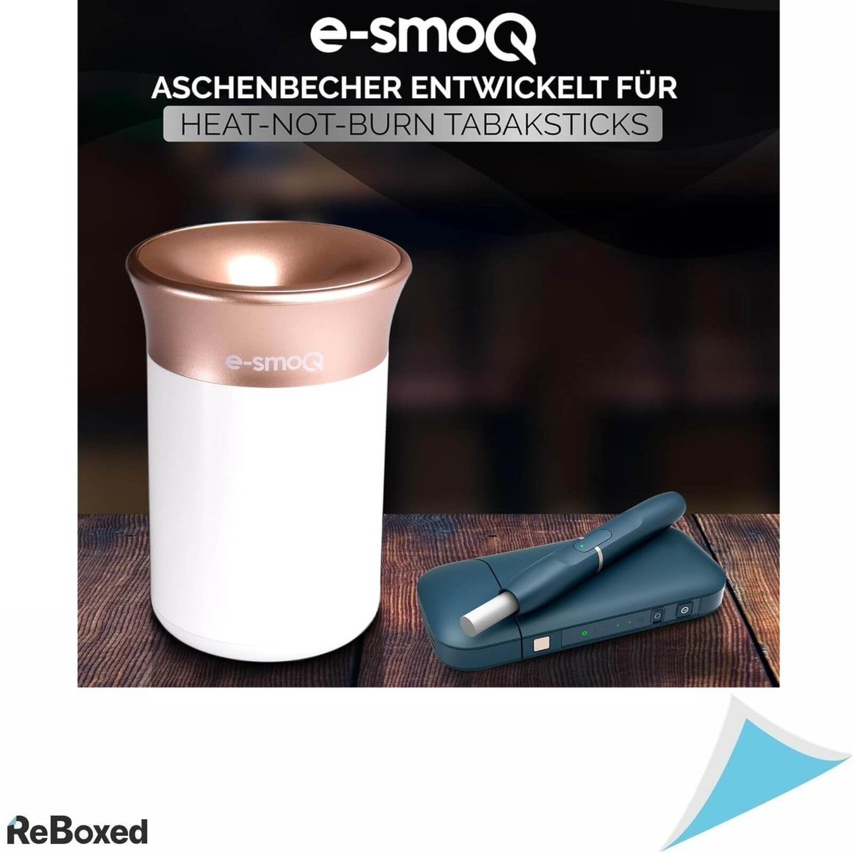 e-smoQ Scrumiera cu Capac pentru Tigari Electronice IQOS